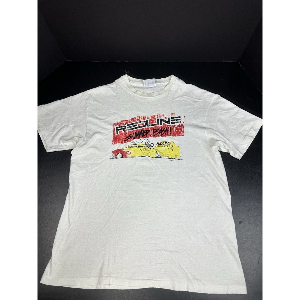 Vintage BMX Redline Summer Bash 1986 Tshirt Sz Large BMX Freestyle Bikes